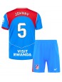 Atletico Madrid Johnny Cardoso #5 Replika Tredje Kläder Barn 2025-26 Kortärmad (+ byxor)